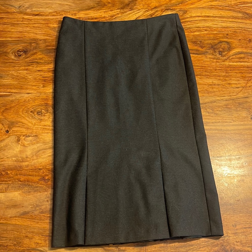 Vintage Benetton tulip skirt dark grey - Picture 1 of 5